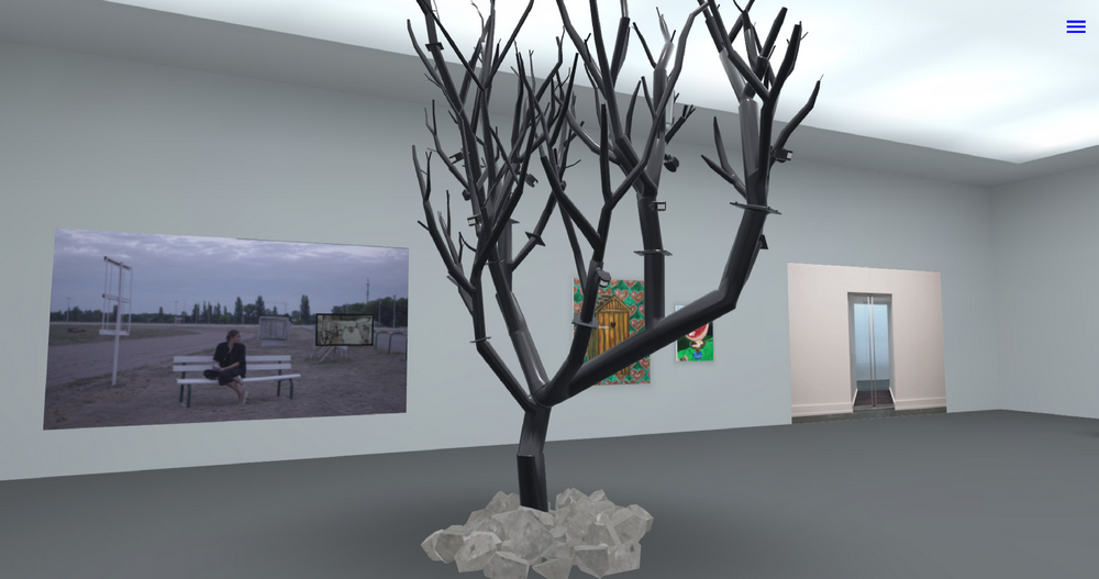 HfBK Online Galerie - Screenshot HfBK Online Galerie - Screenshot